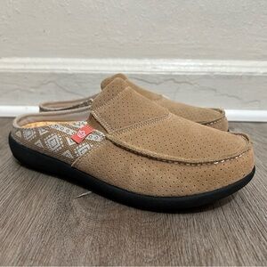 Spenco Siesta Slide Arizona Mule Khaki Color Size 9 New No Box
